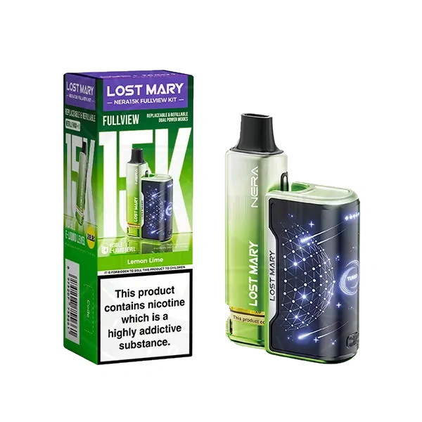 Lemon Lime Lost Mary Nera 15K Prefilled Pod Kit